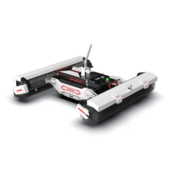 High Efficiency D1000PRO Crawler Type Remote Control Solar Photovoltaic Panel Cleaning Machine